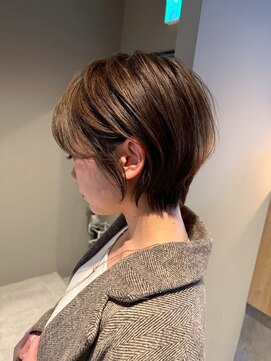 ジュベ(juve.) 大分ショートボブ顔まわりレイヤーカット髪質改善カラー