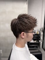 グラス 春吉2号店(glass)&nbsp;メンズカット/アップバング/ブラウンカラー/メンズ/春吉/中洲