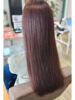 ヘアアトリエ ナイン(hair atelier nine) ヘッドスパ/チェリーレッド/ハイレイヤーウルフ/髪質改善/福島市