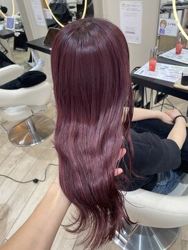 アーチバイケンジ(arch by kenje) ブリーチ1回★カシスピンク