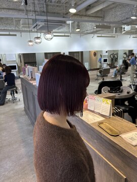 ルチア パリ(Luccica PARIS) ワインレッド