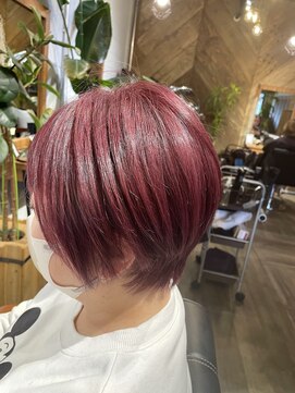 ヘアードレスビュー(hair dress V.I.E.W) チェリーピンク