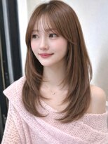 ナナローネス 渋谷(nana loness)&nbsp;小顔見えくびれレイヤー×まろやかベージュ