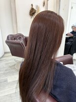 グレイス ヘア デザイニング(GRACE hair designing) ▼初カラー×ピンクブラウン▼