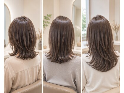Urlush 髪質改善/縮毛矯正/白髪染め 【ウルッシュ】【8月1日NEW OPEN（予定）】の写真