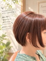 リカレ(Re:care)&nbsp;【40代/髪質改善】ツヤめく丸み大人ショートボブ ♪