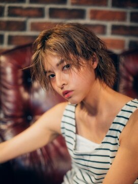 ヘアメイク パッセージ 千歳船橋店(hair make passage) ウェットでかっこよく☆くせ毛風