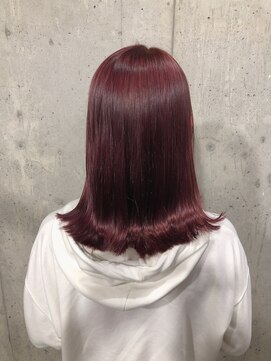 サロンドミルク 原宿(salon de MiLK) レッドバイオレット