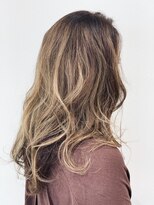 レ セゾン(Les Saisons)&nbsp;バレイヤージュ×くすみベージュカラー