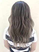 アンジュ 大豆島店(ange)&nbsp;リペアバレイヤージュ_グレージュカラー_スモーキーグレージュ