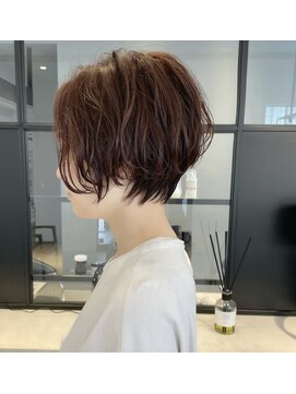 ギフト(GIFT) ハンサムショートパーマスタイル