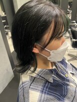ヘアーサロン ウノ 新百合ヶ丘(hair salon UNO) ☆エメラルドハイライトウルフ☆
