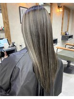 サニー 渋谷(SUNNY) グレーベージュニュアンスカラーアッシュミルクティー