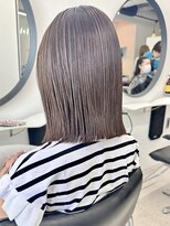 ヒビヲ(HIBIO)&nbsp;ナチュラルボブショートミニボブダブルカラーハイライトブリーチ