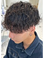 エース 岡崎店(Ace)&nbsp;波巻きスパイラルパーマメンズマッシュツイストスパイラルパーマ