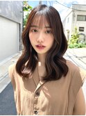 20代30代40代◎前髪パーマグレーベージュレイヤーロング黒髪