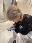 メンズミルクティーカラー