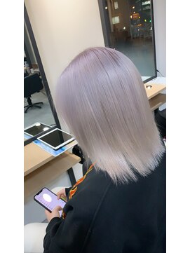 ラフ 難波店(LAFF) #セミディ#シアカラー#ショートヘアー#姫カット#ダークアッシュ