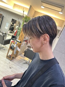 ヘアー ラボ エムツー(hair lab m2) センターパート