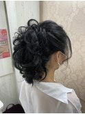 高めポニーテール