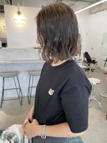 エルメ クラマエ(Elme)&nbsp;切りっぱなしボブ×グレージュカラー