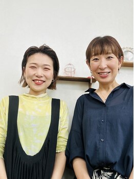 リリカル ヘアオブジェの写真/女性目線での提案で、あなたの魅力を更に引き出す♪気軽に通える温かな雰囲気でリピーター多数◎
