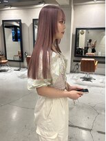 ディーカヘアー(Di KA HAIR) ピンクベージュ/YUDA/@dattyon