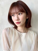 アフロート ルヴア(AFLOAT RUVUA)&nbsp;AFLOAT RUVUA ボブ　レイヤーカット/前髪カット