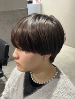 テクト バイアッシュ 吉祥寺店(Tect by Ash)&nbsp;ツーブロックラウンドマッシュダークグレージュ