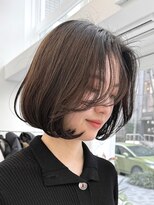 ニトバイアンキシム(nit by ahnkism)&nbsp;似合わせボブショート切りっぱなし堀江