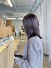【7月平日限定クーポン】カット＋ケアカラー＋クイックヘッドスパ　￥7900