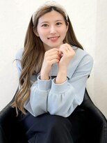 セルカ 新宿(CERCA)&nbsp;韓国風カチューシャアレンジロングハイトーン新宿