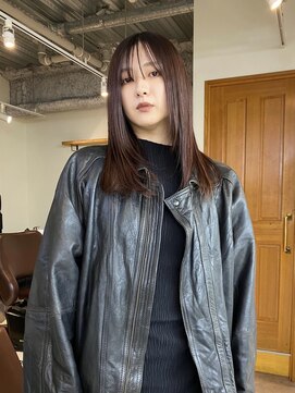 ガレージ バイ グリーン 原宿 表参道(Garage by green) 【RIHO】ツヤ感カラー