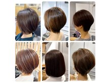 サロンドエー(SALON DE A)の雰囲気（ショートカット/顔周りスタイルで印象が決まる×30代40代50代）