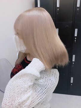 ベレーザ 渋谷神南(Beleza) 14665ミルクティーアッシュミルクティーベージュハイトーン