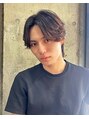 サロンドミルク 原宿(salon de MiLK) 【韓国風センターパート】[原宿/メンズカット/センターパート］