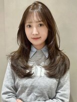 ジーナ 熊本(Zina)&nbsp;髪質改善＊韓国風似合わせカットハッシュレイヤー＊【Zina熊本】