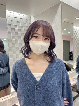 ジーナ 名駅(XENA.) 《Rena》ラベンダーカラー/ブリーチカラー/名古屋