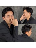 ツーブロックビジネススタイル