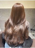 韓国風スタイルショコラブラウン