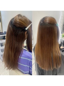 エクララ(eclala) 「自分の髪じゃないみたい」［Before→After］【美髪矯正】