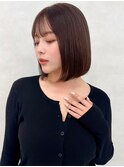 韓国レイヤー/ワインレッド/マロンベージュ/イメチェン/幡ヶ谷