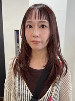 マルケ ドゥ マッシュ(MaruQuee de mashu) 前髪カット/顔まわりレイヤー/レイヤーカット/大阪/梅田