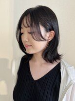 ゼン ネオ(Zen Neo)&nbsp;【髪質改善】顔まわりカット　小顔カット　外ハネミディアム