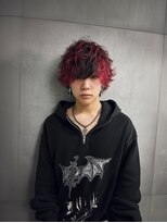 ネハス 名古屋栄店(nehus.) MEN’S HAIR/サーフカール/刈り上げセンターパート/ブリーチ
