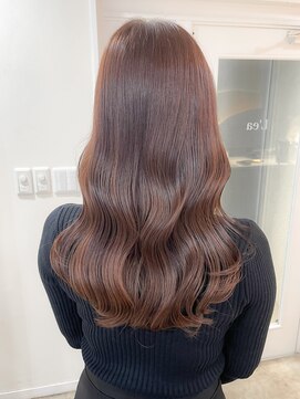 レア 表参道(L'ea) ・黒髪クラゲヘアーオリーブグレー小顔ココアベージュ