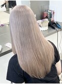 ミルクティーベージュ/似合わせカット/グレージュ