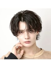  BLUCKこだわりのパーマスタイル【波巻きパーマ】[渋谷/ニュアンスパーマ/メンズヘア/学割U24/眉毛サロン]