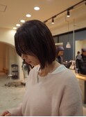千葉駅オリーブグレーココアベージュ小顔