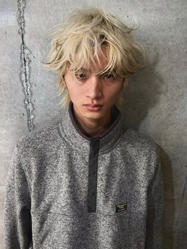 ネハス(nehus.) ブリーチ/スペインカール/スパイキーショート/ブルーブラック